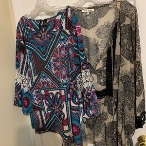 2/$28 Size 2X Tops by Black Rainn and New Directions (1)